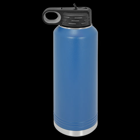 Laser Engraved Knitting Pattern 40 Oz Water Bottle